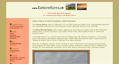 Desktop Screenshot of easternsierra.us